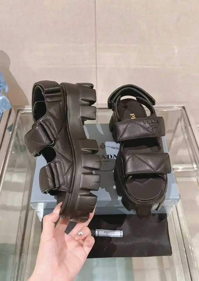 hype Prada Sandals