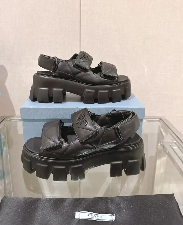 hype Prada Sandals