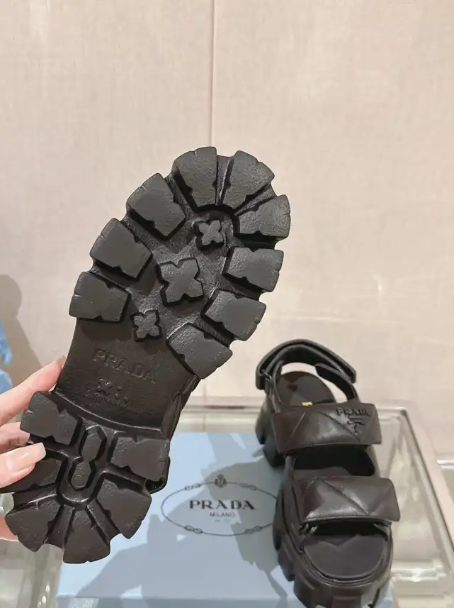 hype Prada Sandals