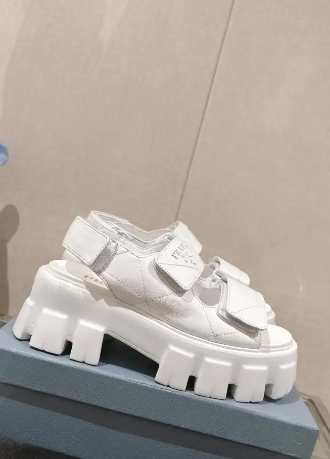 hype Prada Sandals