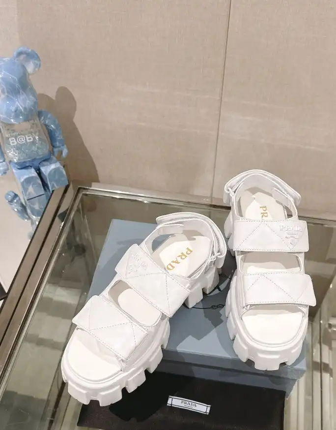 hype Prada Sandals