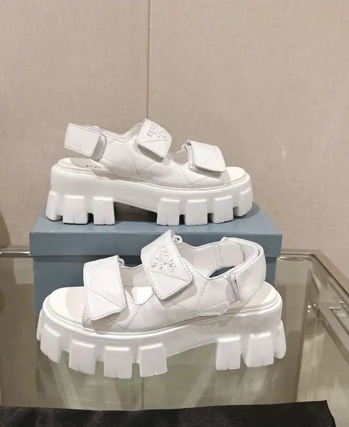 hype Prada Sandals