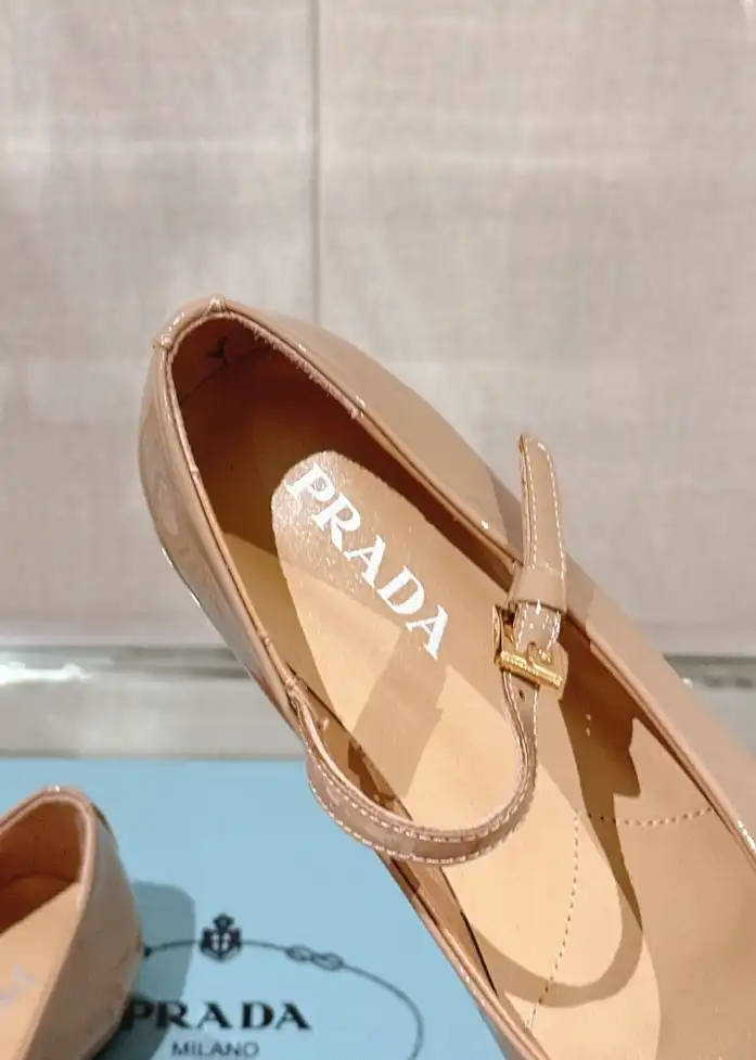 hype Prada flat shoes