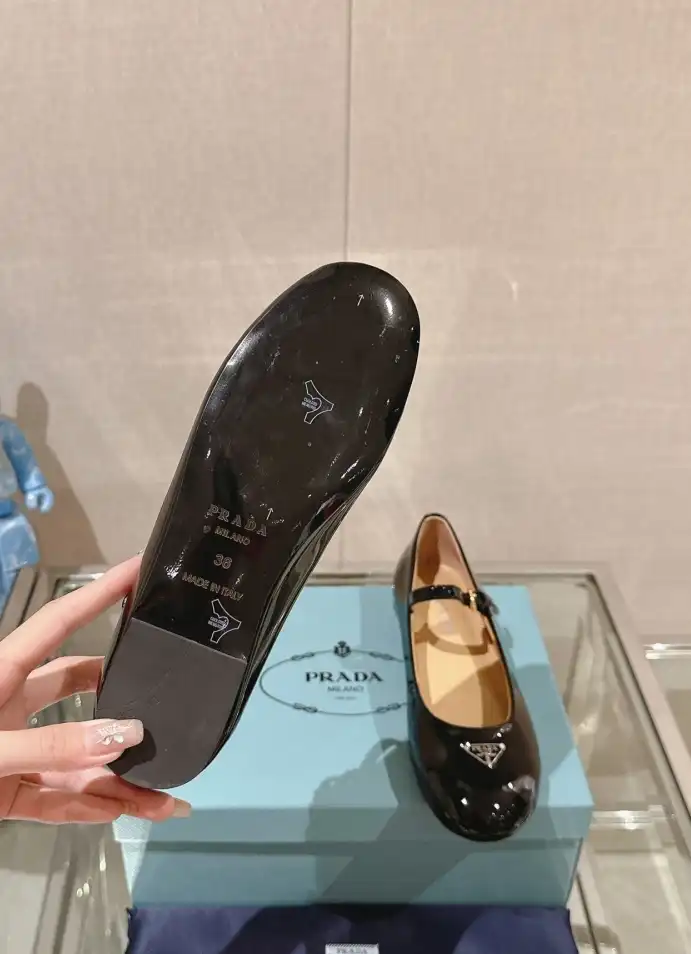 hype Prada flat shoes