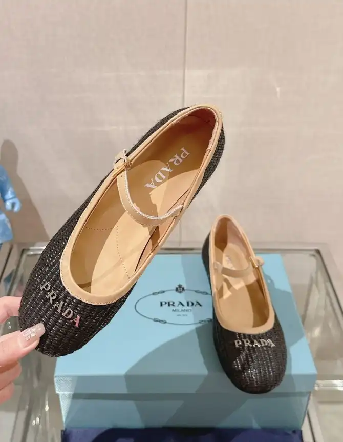 hype Prada flat shoes