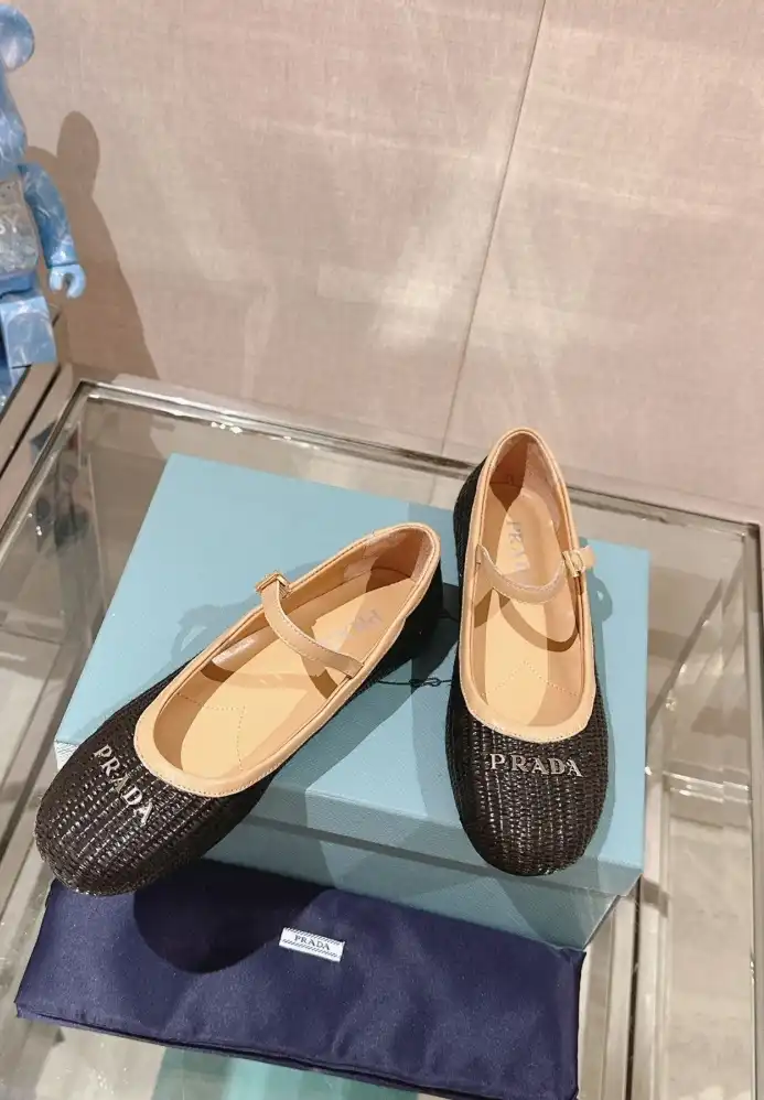 hype Prada flat shoes