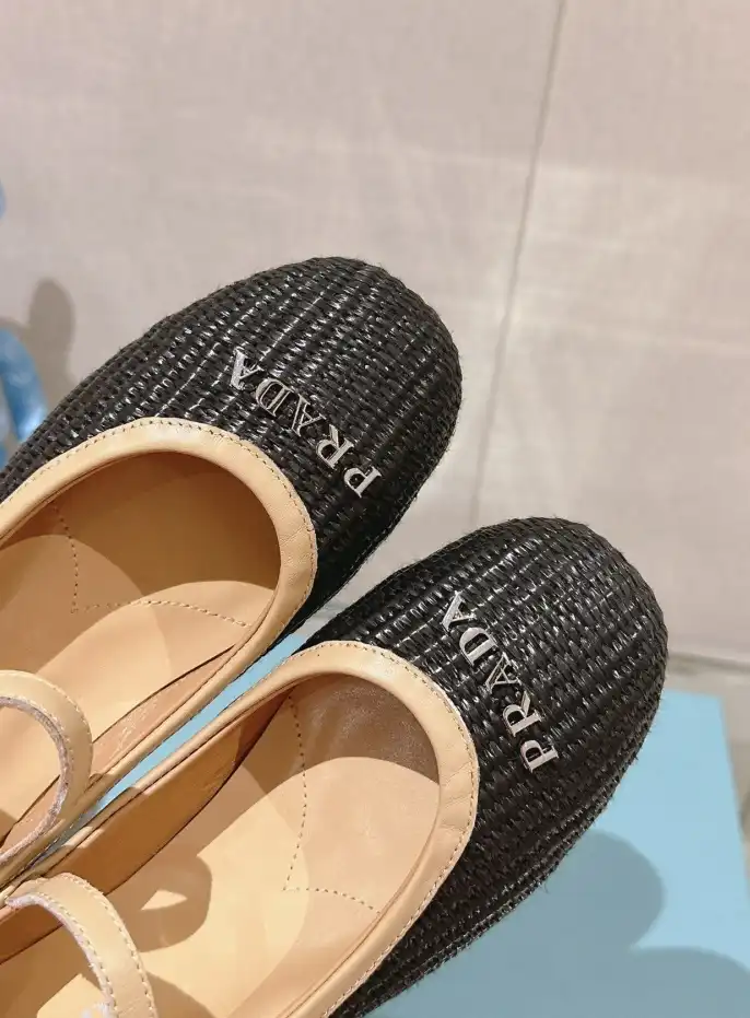 hype Prada flat shoes