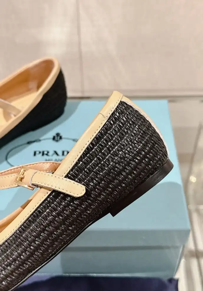 hype Prada flat shoes