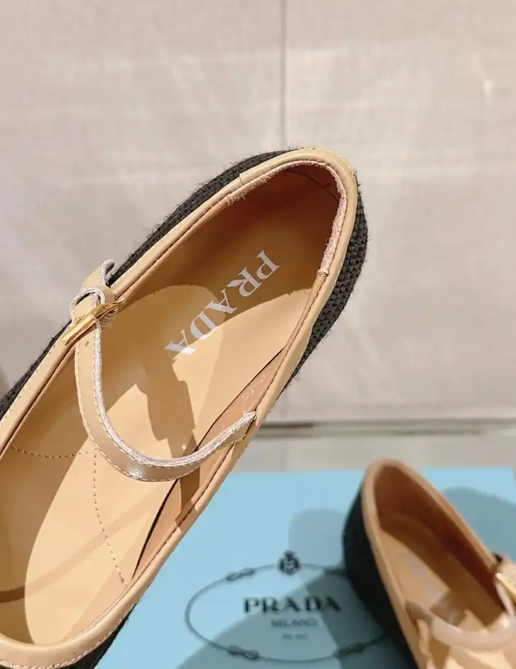 hype Prada flat shoes