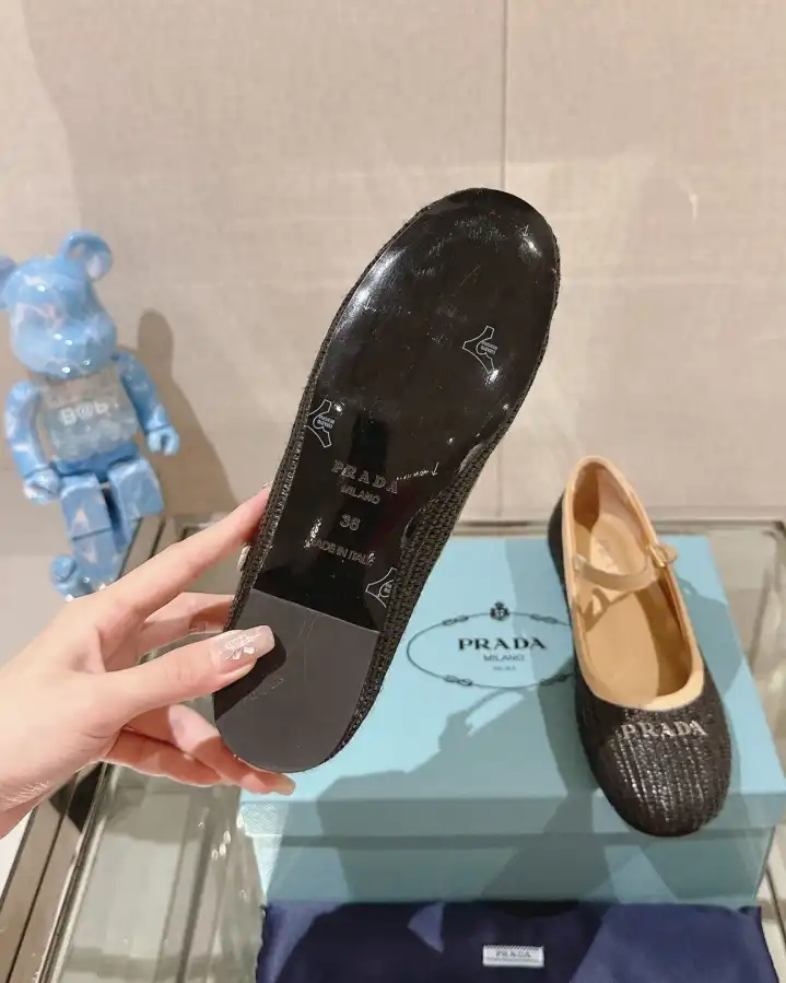 hype Prada flat shoes