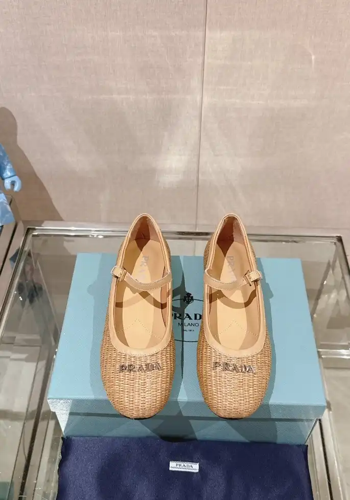 hype Prada flat shoes