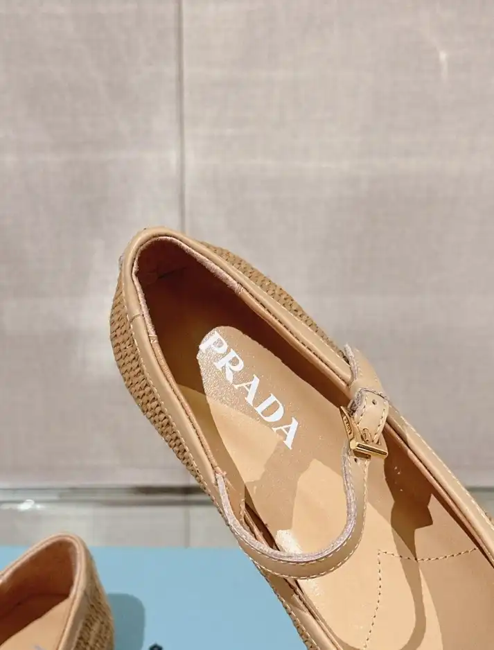 hype Prada flat shoes