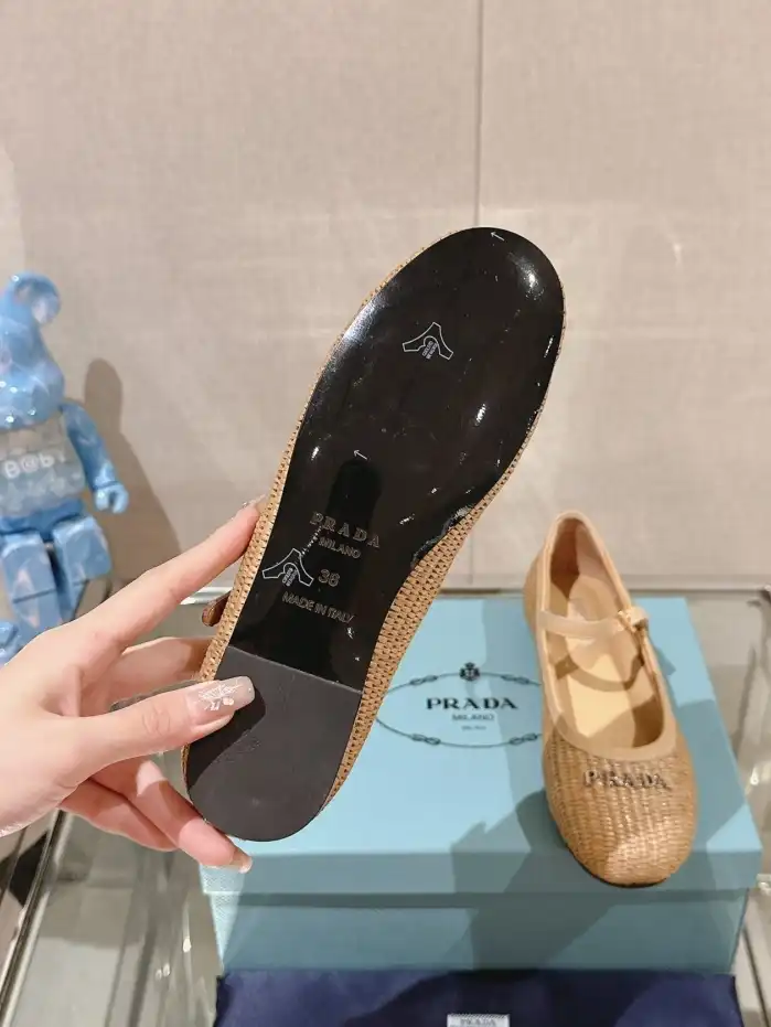 hype Prada flat shoes