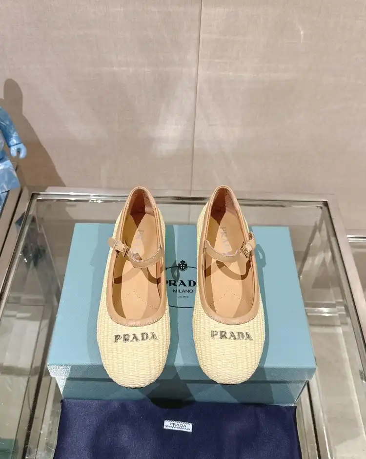 hype Prada flat shoes