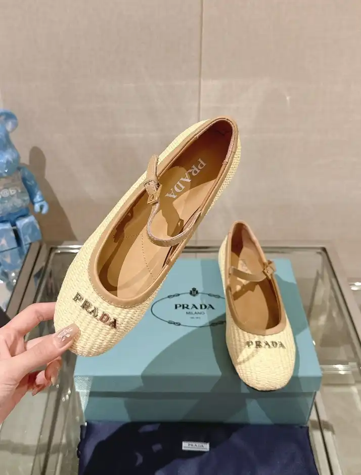 hype Prada flat shoes