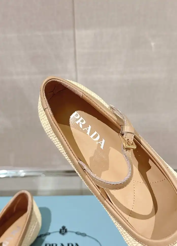 hype Prada flat shoes