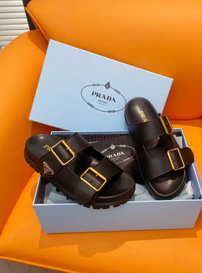 hype Prada Sandals