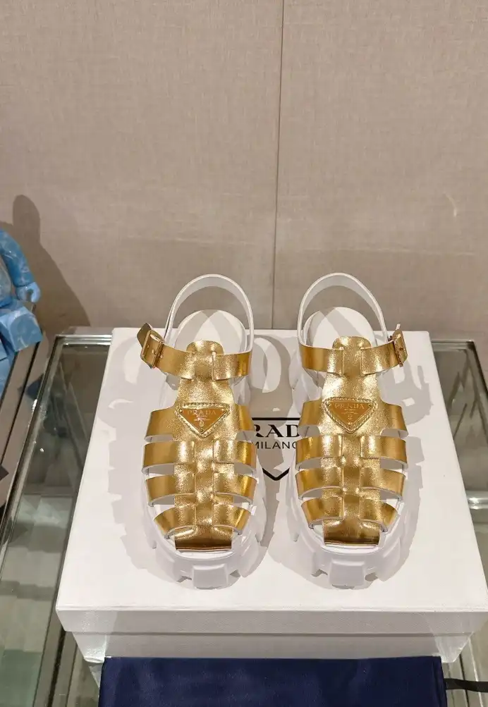 hype Prada Sandals