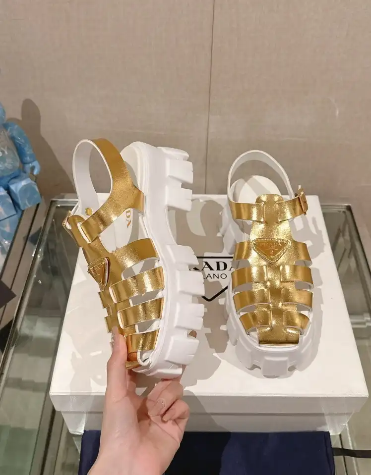 hype Prada Sandals