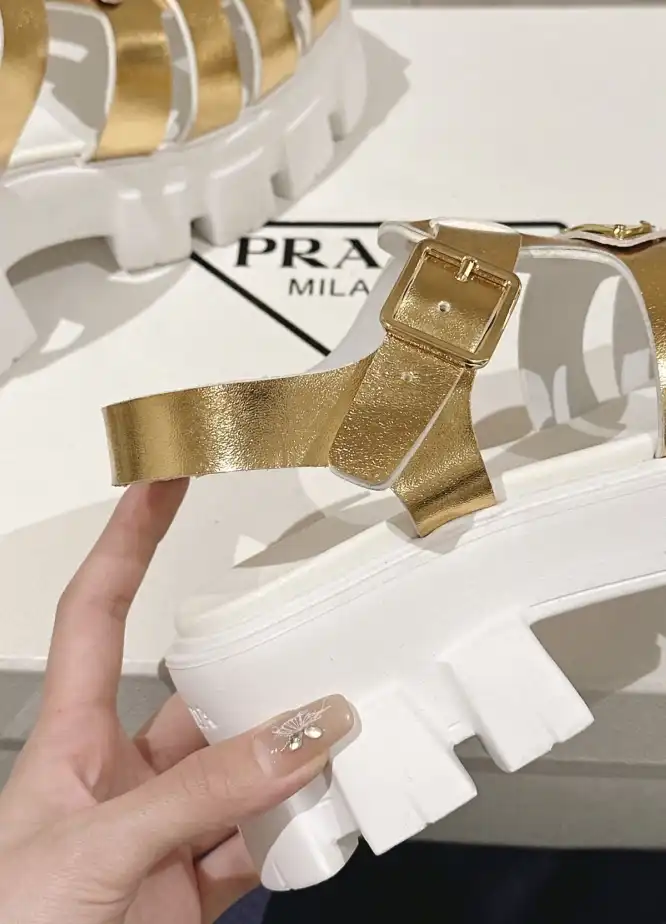 hype Prada Sandals