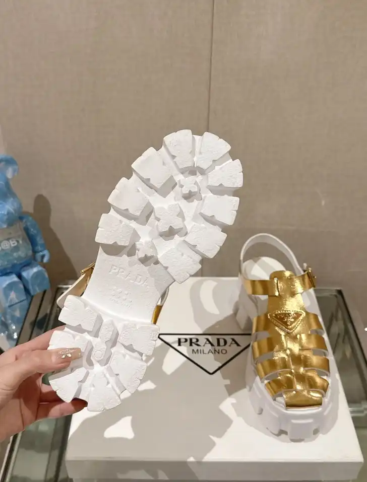 hype Prada Sandals