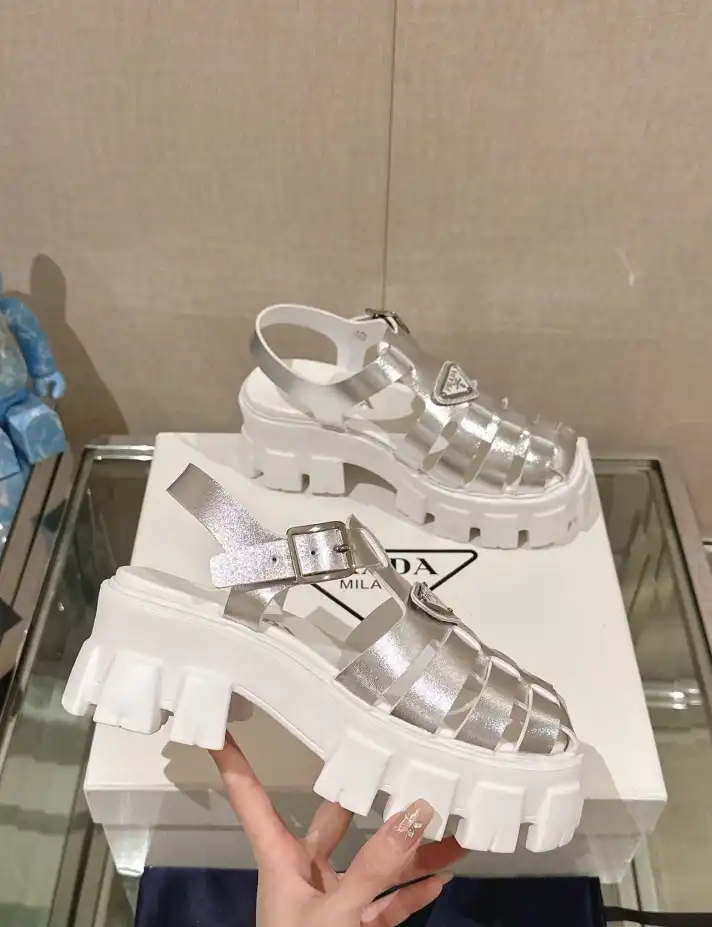 hype Prada Sandals