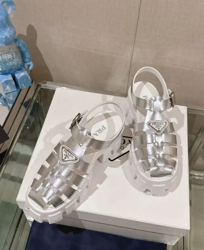 hype Prada Sandals