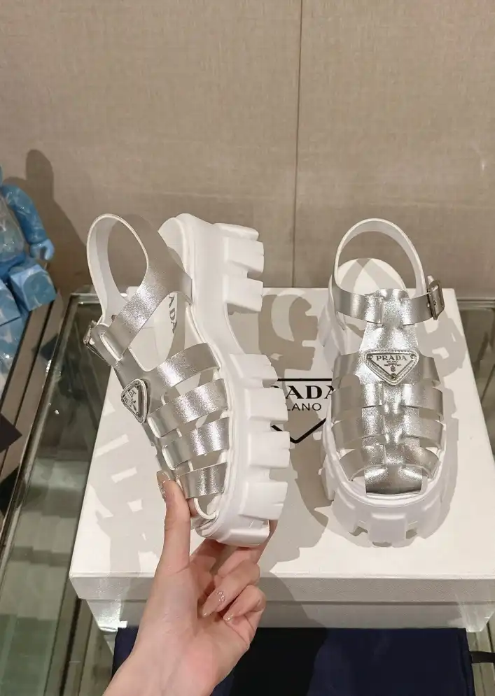 hype Prada Sandals