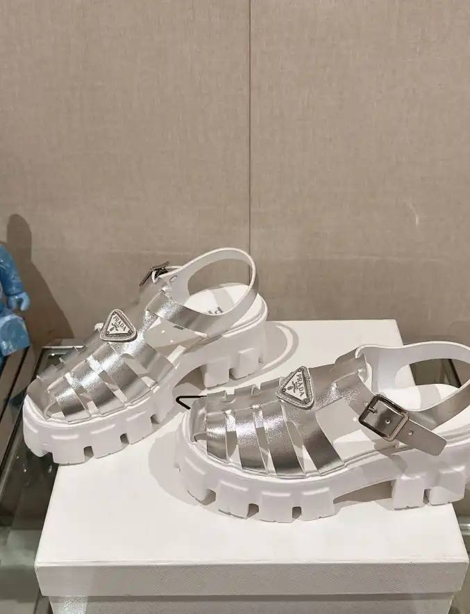 hype Prada Sandals