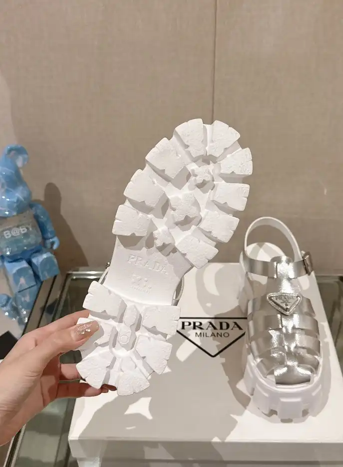 hype Prada Sandals