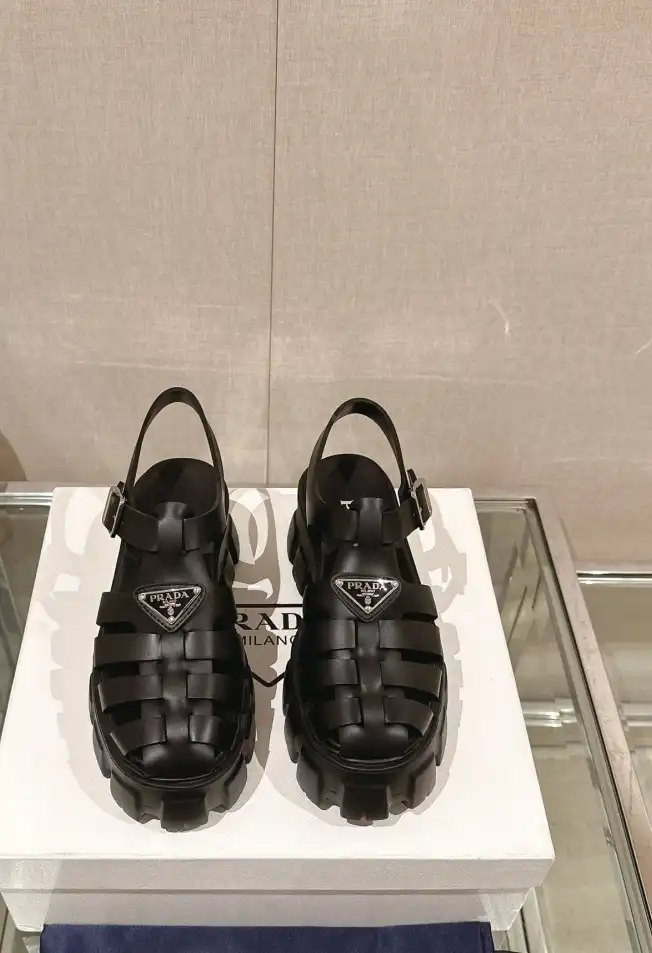 hype Prada Sandals