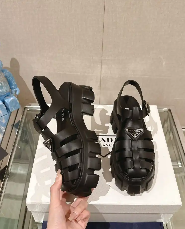 hype Prada Sandals