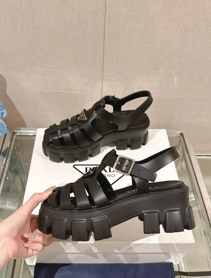 hype Prada Sandals