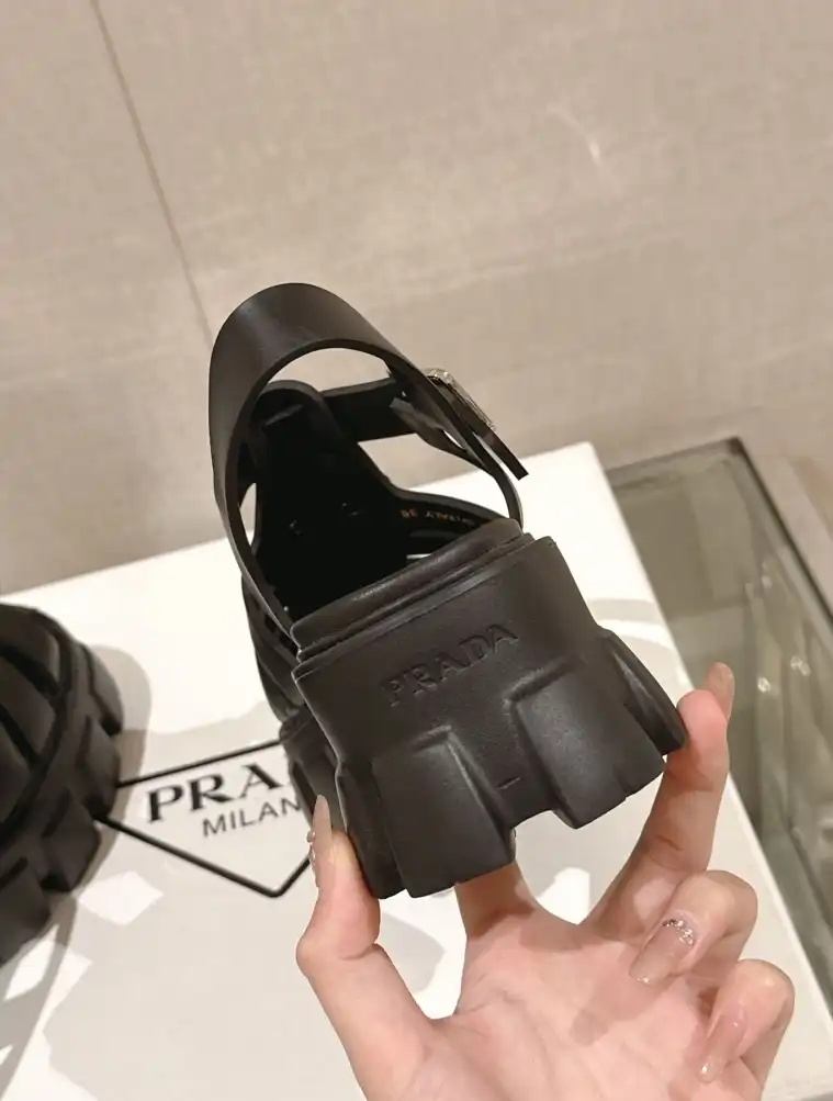 hype Prada Sandals