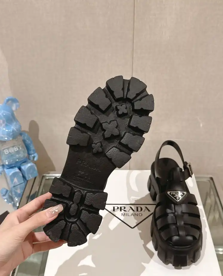 hype Prada Sandals