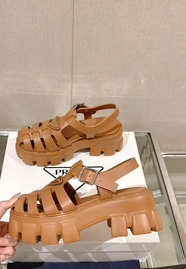 hype Prada Sandals