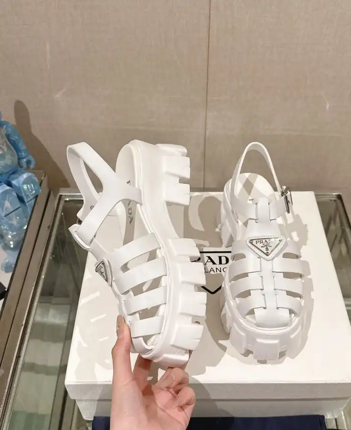 hype Prada Sandals