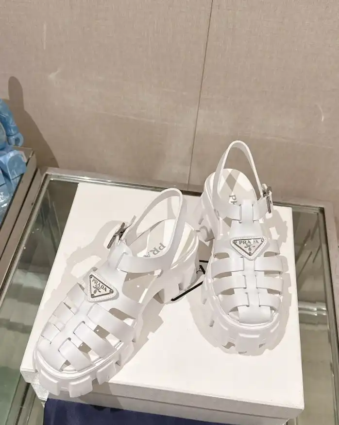 hype Prada Sandals