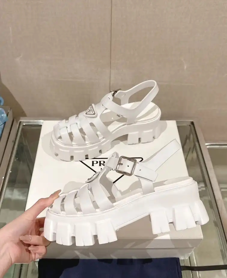 hype Prada Sandals