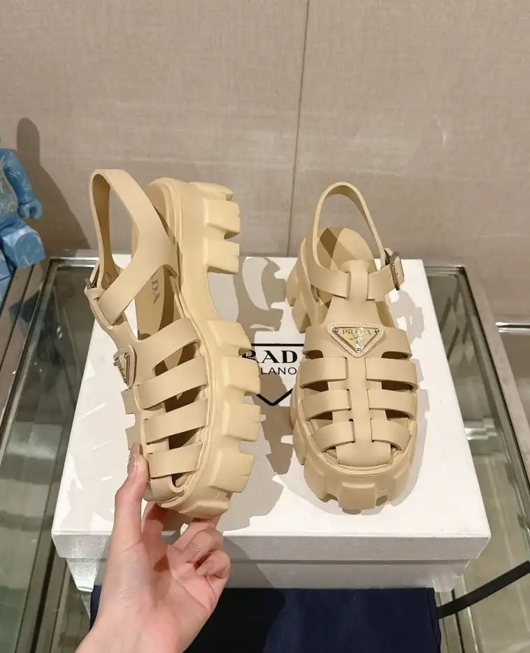 hype Prada Sandals