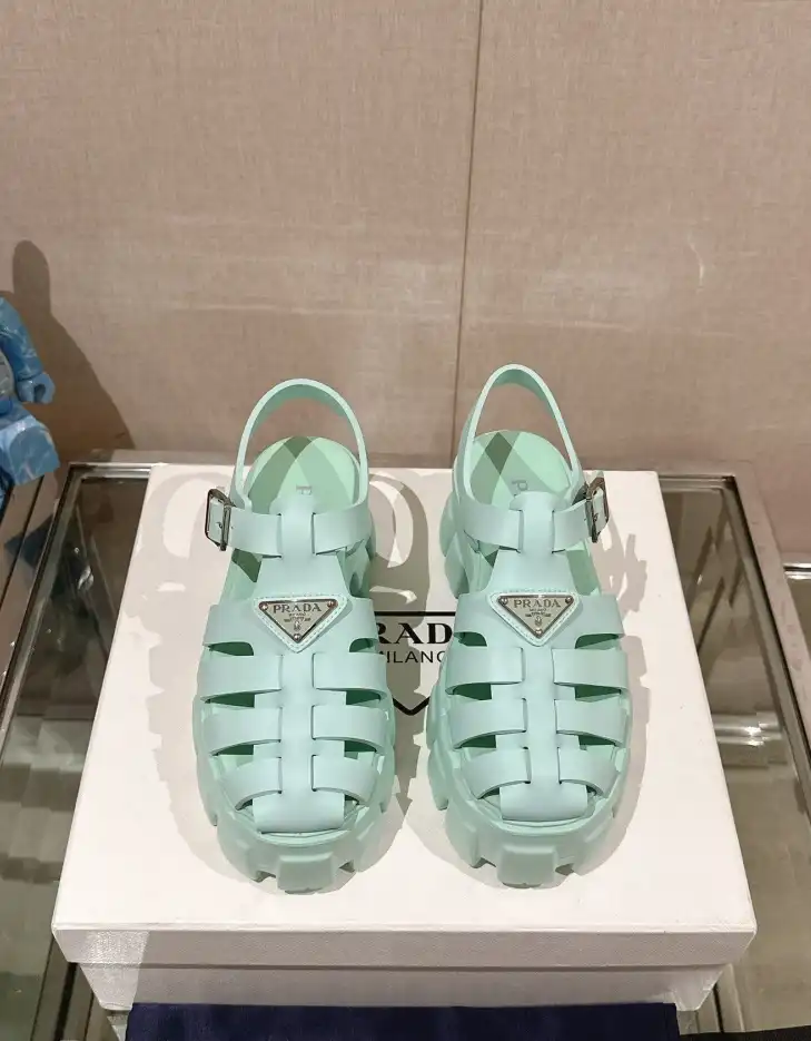 hype Prada Sandals