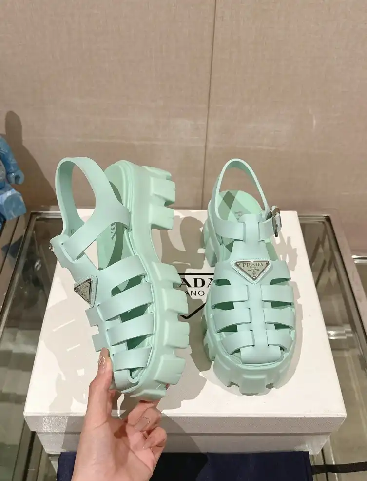 hype Prada Sandals