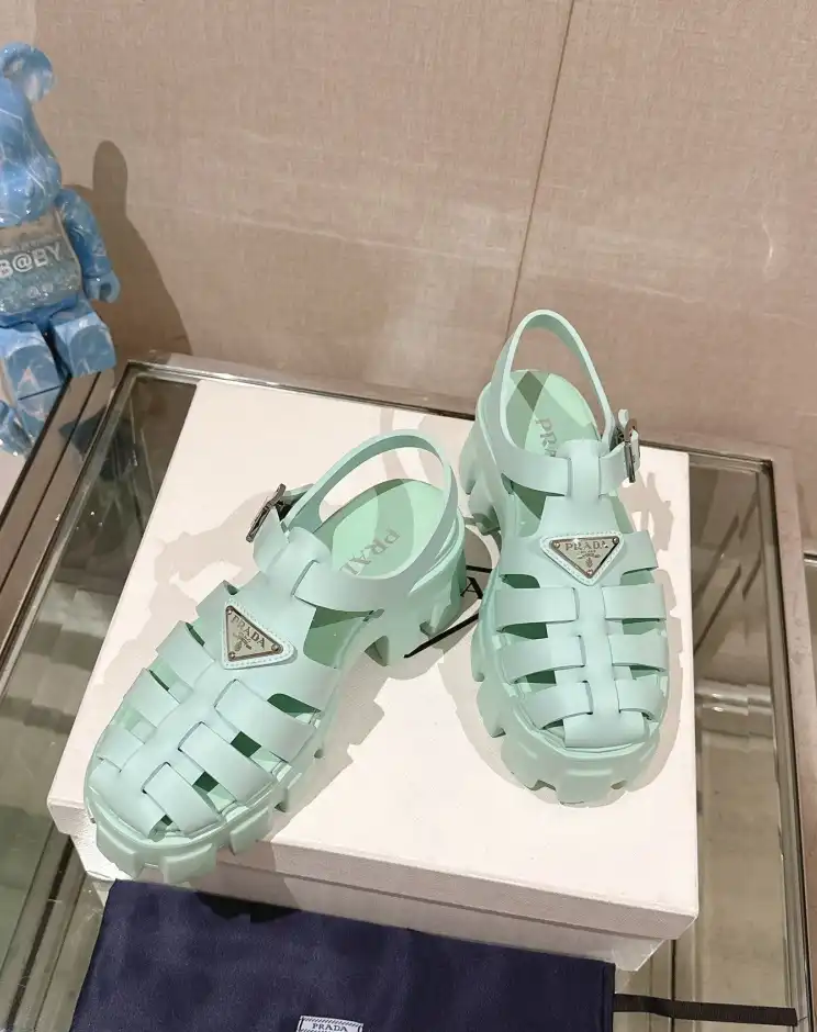 hype Prada Sandals