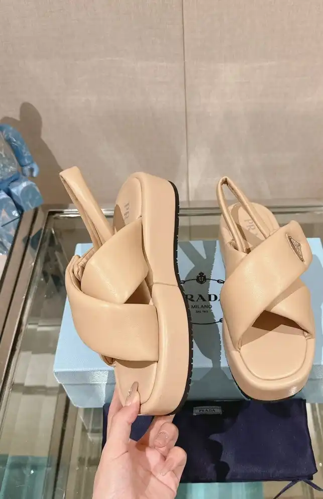 hype Prada Sandals