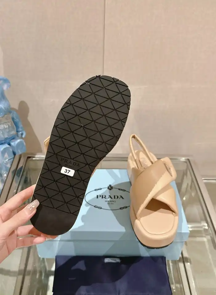 hype Prada Sandals