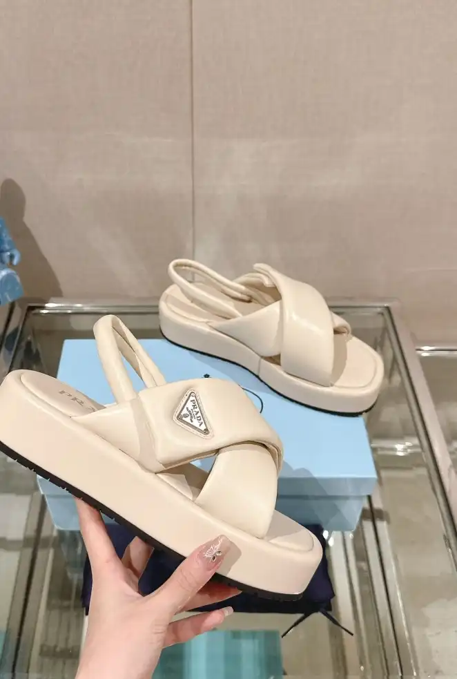 hype Prada Sandals