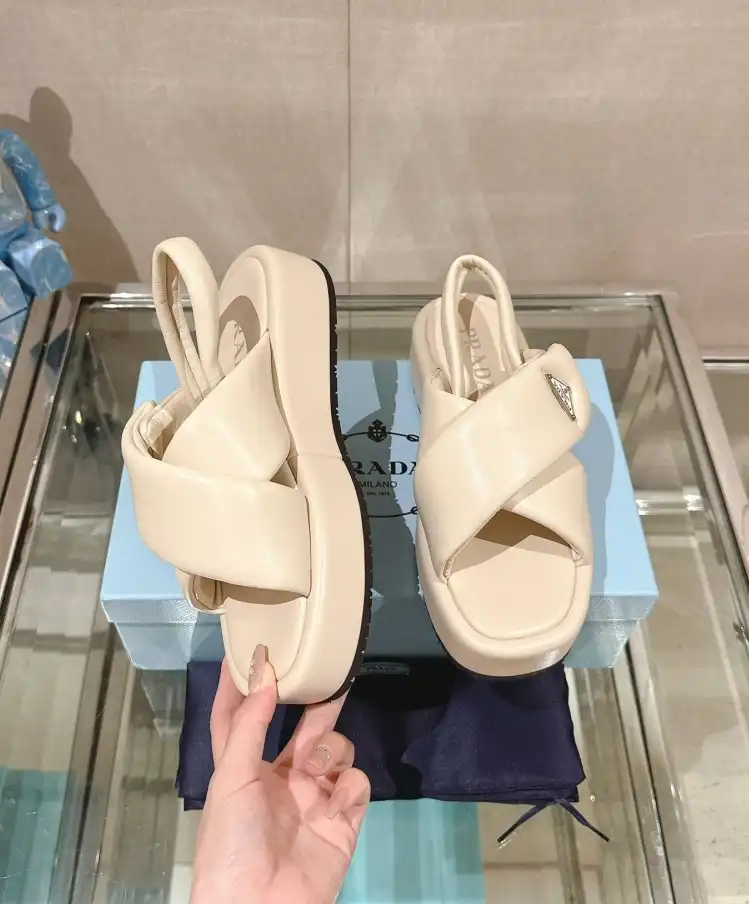 hype Prada Sandals