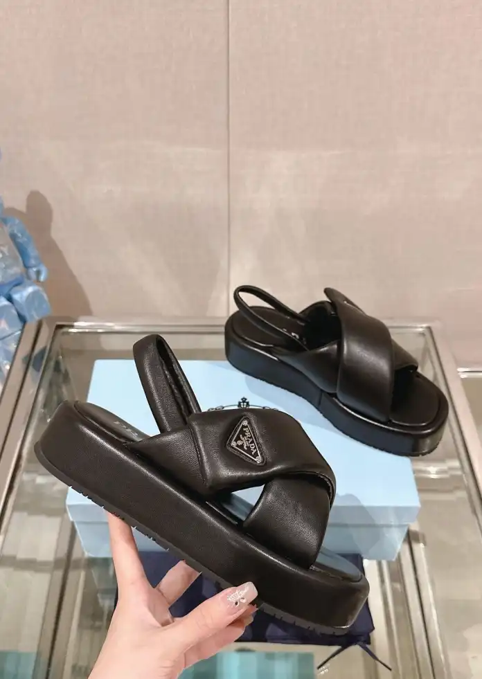 hype Prada Sandals