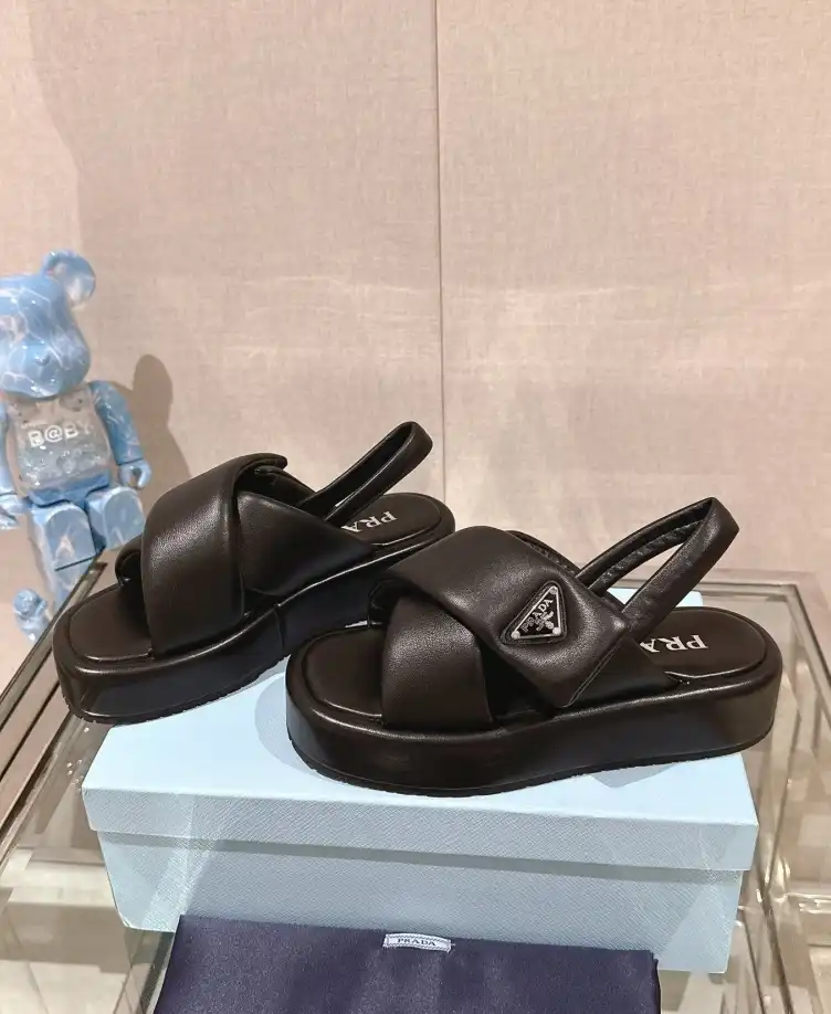 hype Prada Sandals