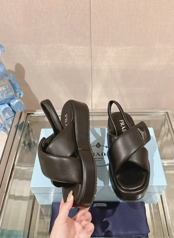 hype Prada Sandals